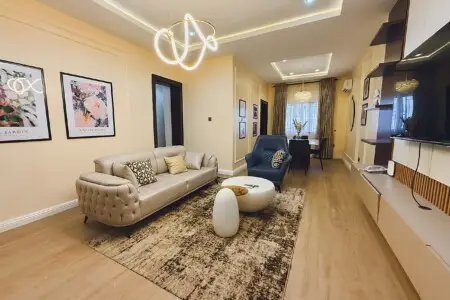 Verified 1 bedroom apartment in Abuja with modern furniture and premium amenities.